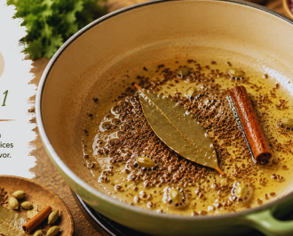 Saute Whole Spices