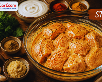 Marinate the Chicken for butter chicken recipe