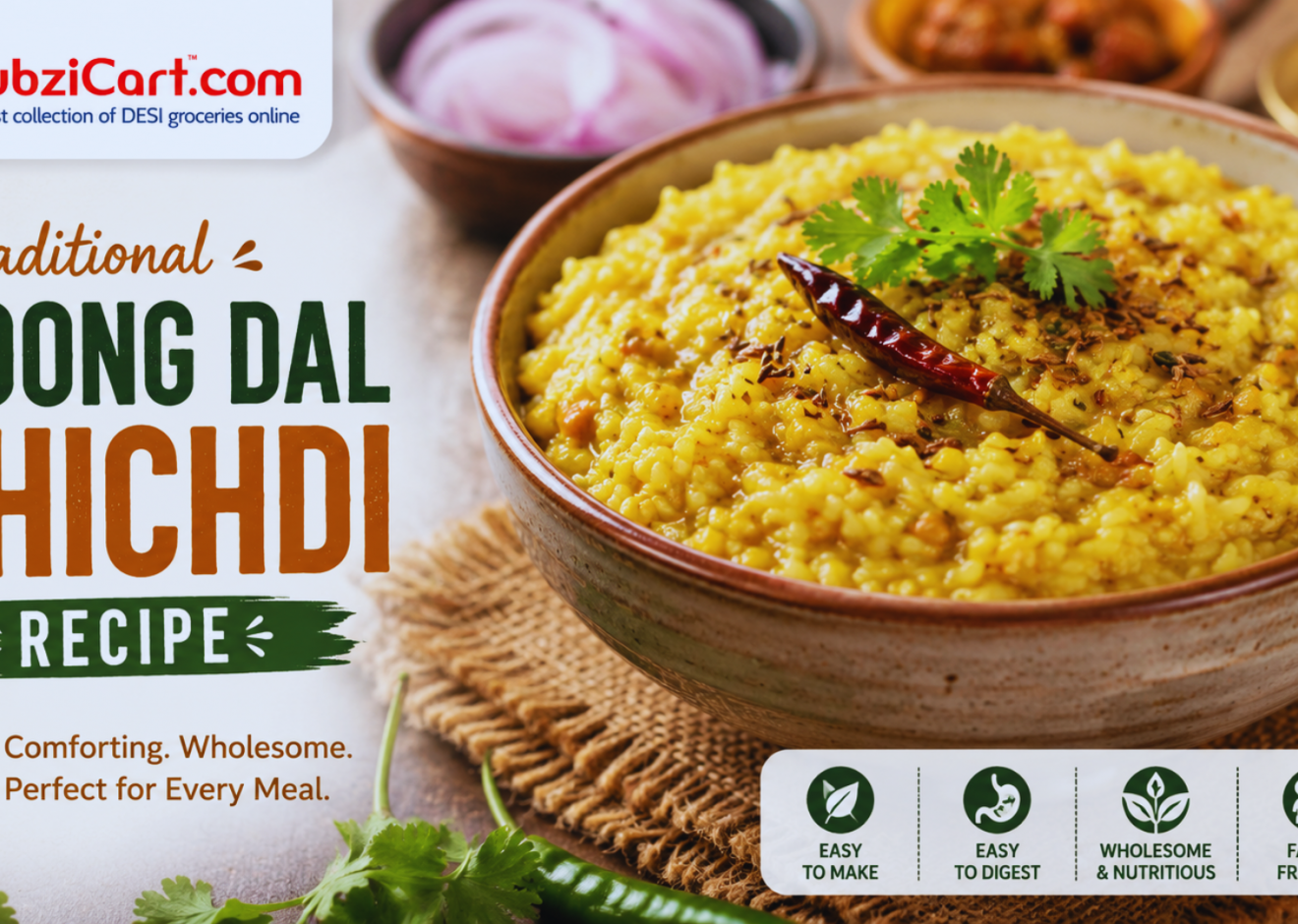 Moong Dal Khichdi