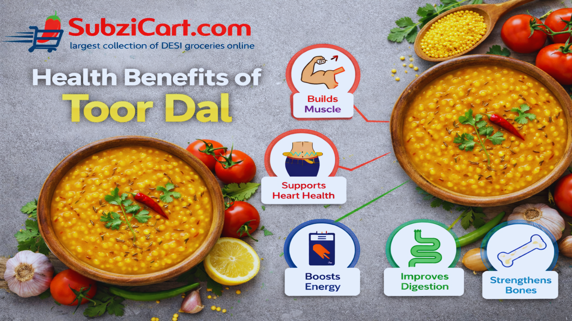 Toor Dal: Nutrition, Benefits